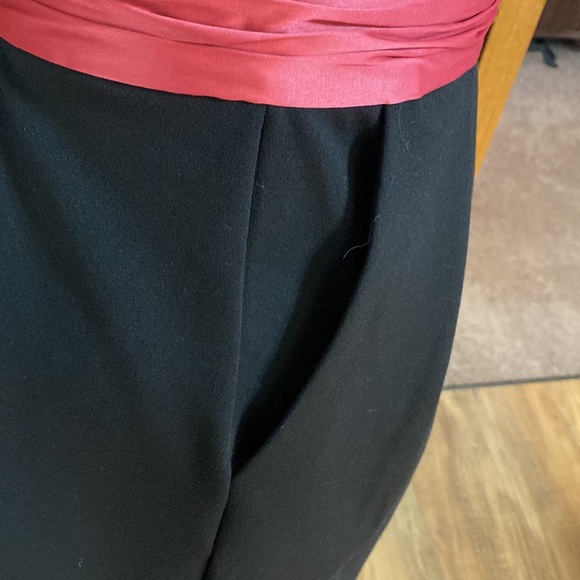 New York & company beige pink and black sleeveless dress with pockets size 6 - Picture 6 of 11